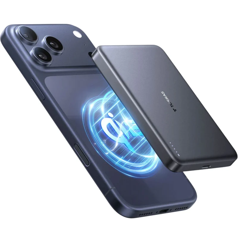 TORRAS-JP 10000mAh Go-Minimag Qi2 Certified Lightweight and Compact Mobile Battery