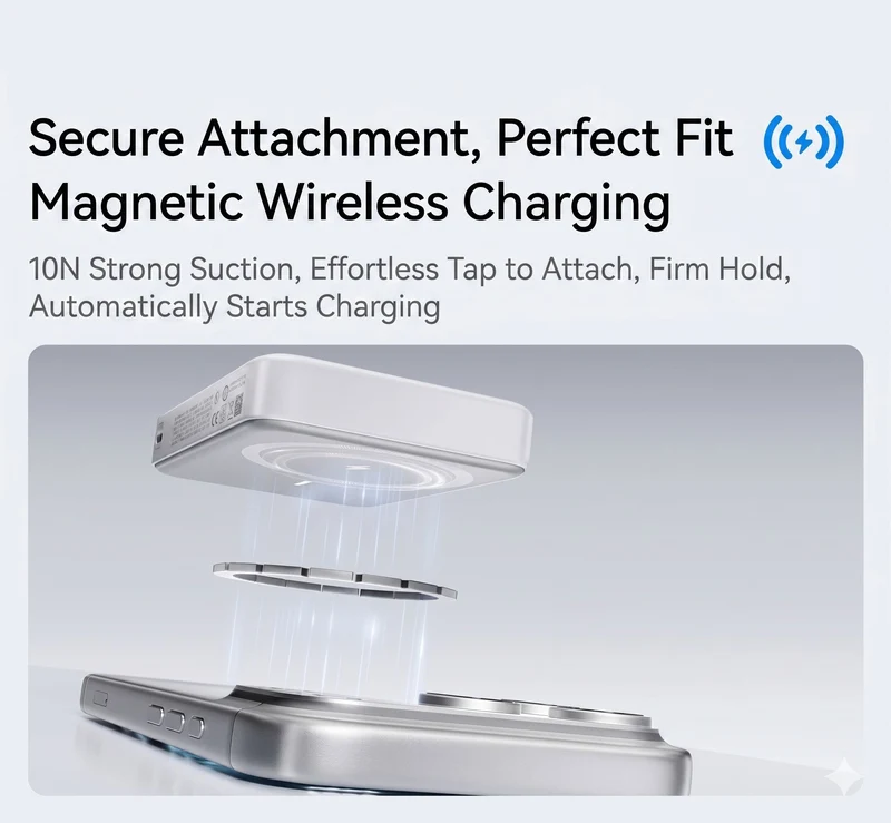 Anker Nano Smart Shield Magnetic Power Bank 10000mAh, 27W