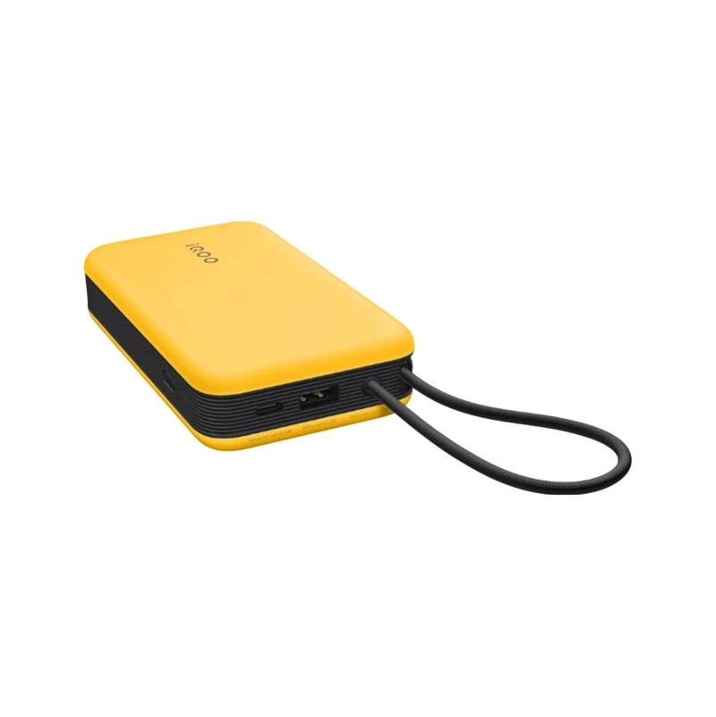 iQOO 45W Built-in Cable 20000mAh Power Bank with Ultra-Fast Yellow Line