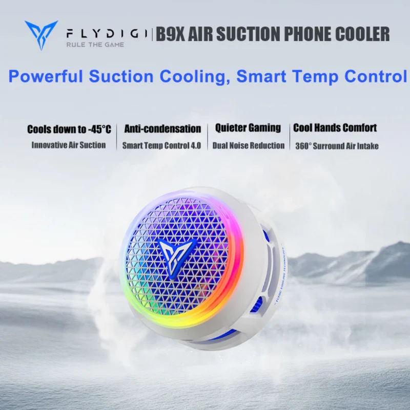 Flydigi B9X Mobile Gaming Cooling Fan Cooler