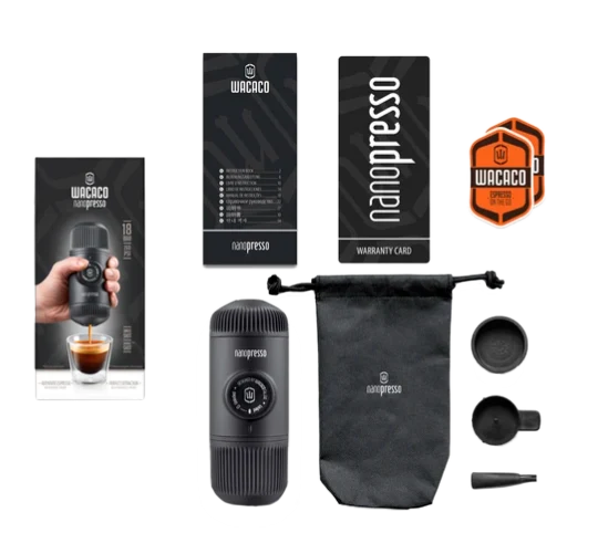 Wacaco Nanopresso Espresso ohne Strom Bag
