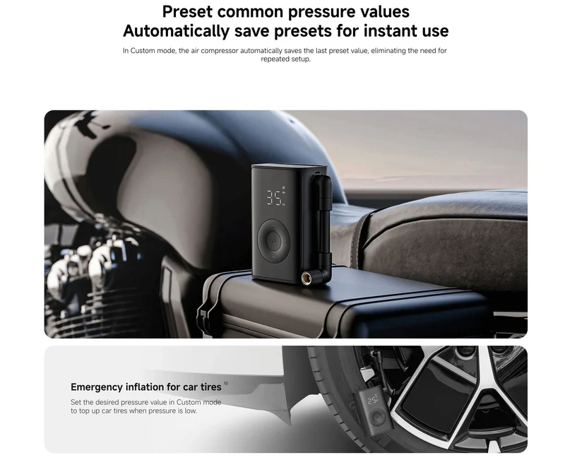 Xiaomi Mijia Compact Portable Electric Air Compressor