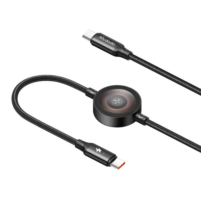 Mcdodo 2-in-1 Cable (USB-C) For iPhone & Apple Watch 60W