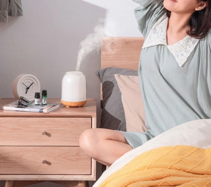 Furper Air Humidifier Moistener Atomizer With LED Lamp