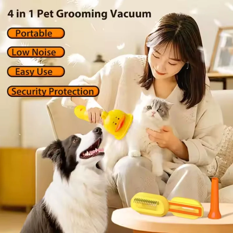 Furper Electric Multifunctional Pet Hair Vacuum Cleaner for Cats and Dogs