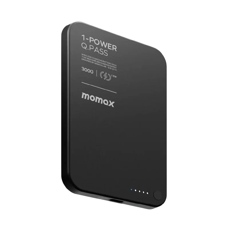 Momax 1-Power Q.Pass 3000mAh Magnetic Wireless Power Bank Battery Pack