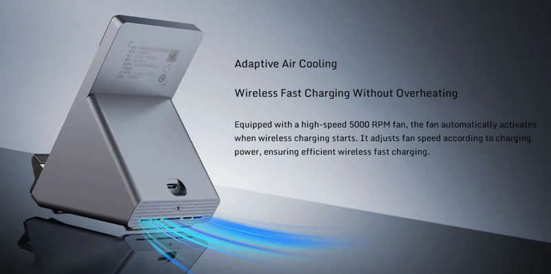 REDMAGIC DAO 80W Desktop Air-Cooled Wireless Charger