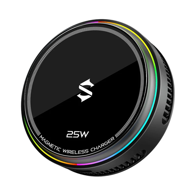 BLACK SHARK 25W MAX Magnetic Wireless Charger 2-IN-1 Mobile Phone Cooler AI Temperature Control Radiator