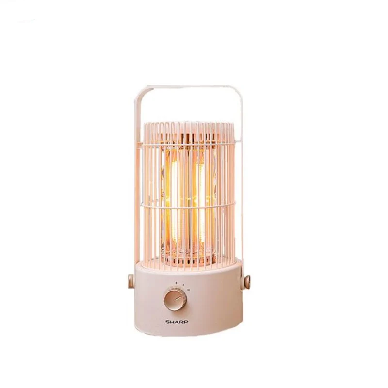Sharp Birdcage Mini Electric Heater Carbon Crystal Heating Element Instant Heat HX-SM081A-Y