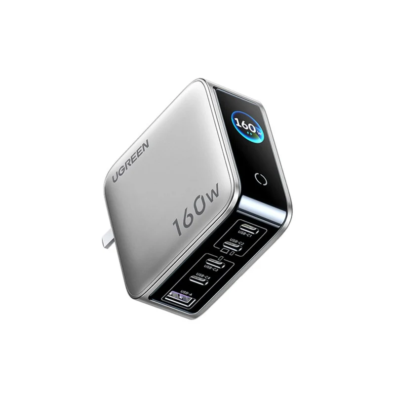UGREEN 160W Fast Charging Display GaN Five-Port Charger