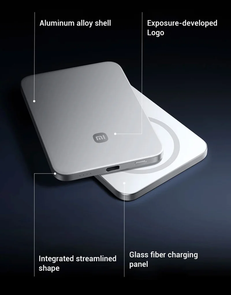 Xiaomi Ultrathin Magnetic 15W Power Bank 5000mAh