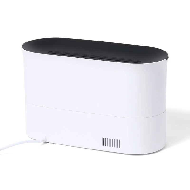 Furper Hybrid Humidifier, 2.2L Flame Mist Ultrasonic Cool & Warm Mist Humidifier
