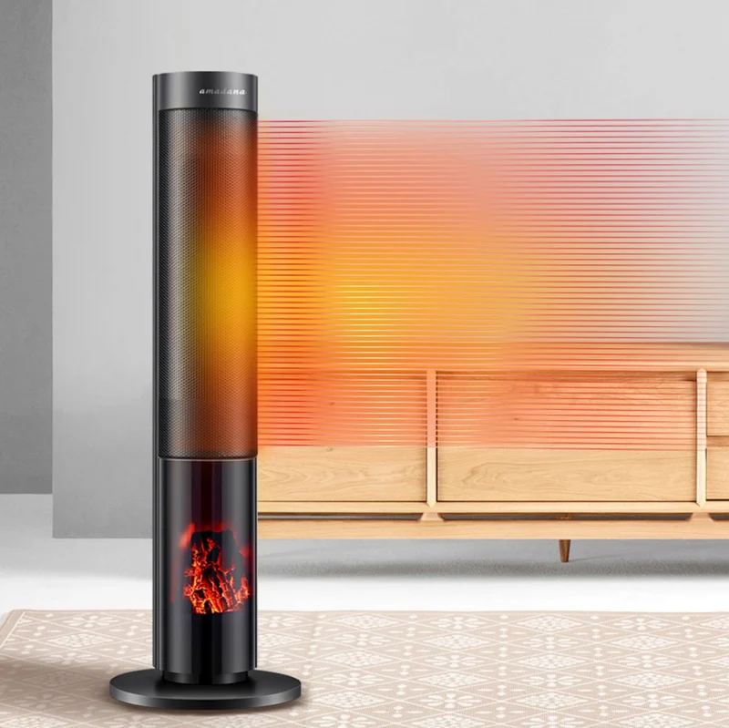 Amadana A-HP2002R Home Living Room Heater, Energy-Saving and Power-Saving Vertical Heater