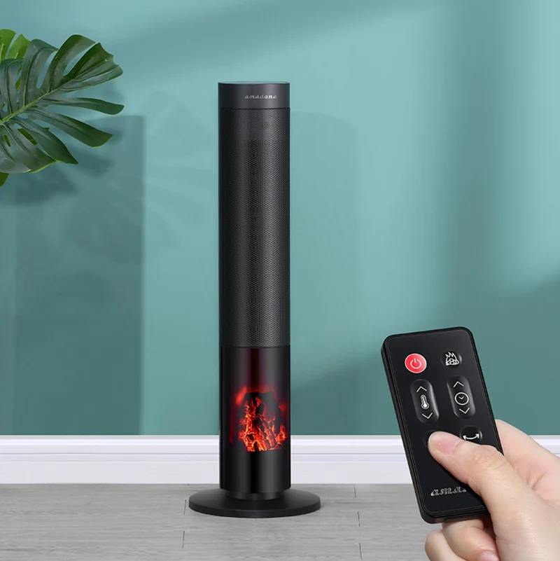 Amadana A-HP2002R Home Living Room Heater, Energy-Saving and Power-Saving Vertical Heater