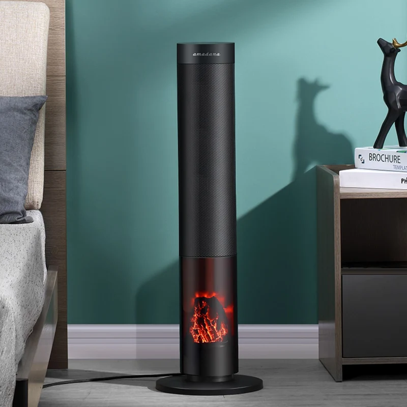 Amadana A-HP2002R Home Living Room Heater, Energy-Saving and Power-Saving Vertical Heater