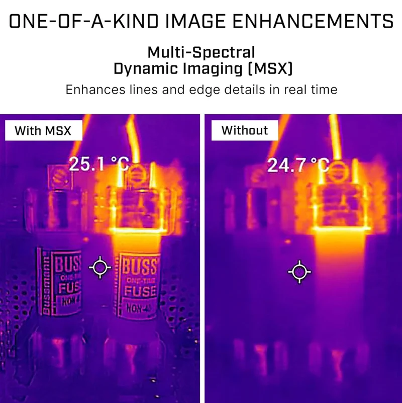 FLIR C3-X Thermal Imaging Camera with WiFi, -20 → +300 °C, 128 x 96pixel Detector Resolution