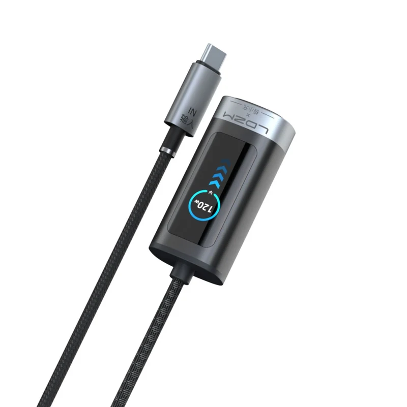 LDZM 120W PD Power Converter: Compatible with OPPO, OnePlus and Huawei SuperVOOC/SuperCharge