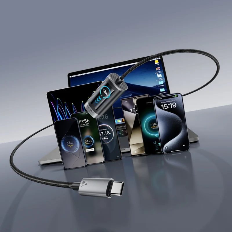 LDZM 120W PD Power Converter: Compatible with OPPO, OnePlus and Huawei SuperVOOC/SuperCharge