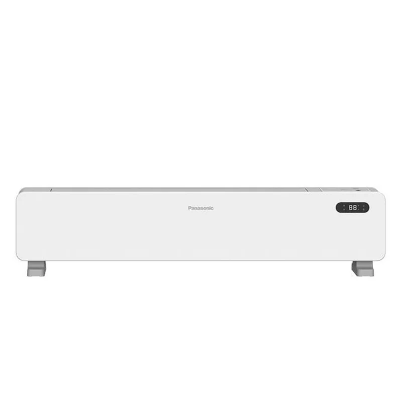 Panasonic DS-AK2237CW - Graphene Heating Electric Heater for Baseboards, Home Use, Living Room & Bathroom, Dustproof, Automatic Flip-Top Model