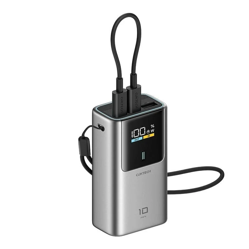 Cuktech No.10 Mini Power Bank 10,000mAh 55W PD/PPS/QC/Mi Turbobattery – PB1055