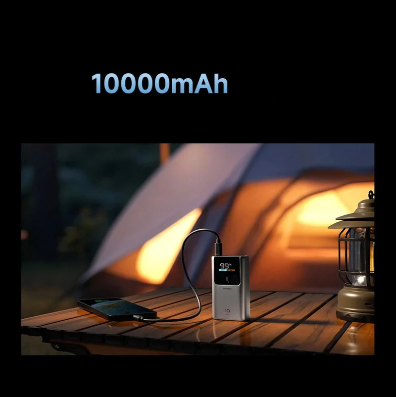 Cuktech No.10 Mini Power Bank 10,000mAh 55W PD/PPS/QC/Mi Turbobattery – PB1055
