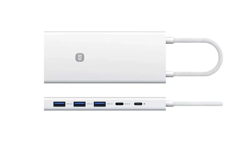 Xiaomi Type-C 10 in 1 Docking Station Port Extender USB3.0/Type-C/HDMI 2.0 RJ45 Ethernet, and SD/TF card slots Multi-Function Support 4K UHD Transmission