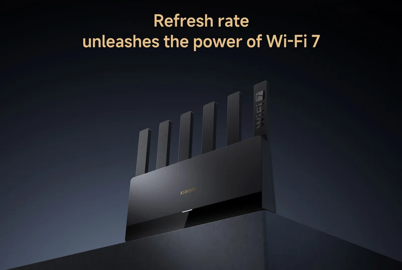 Xiaomi Router BE6500 WiFi 7 2.4GHz 5.0GHz Dual Band 4-Core 2.5G Port 512MB