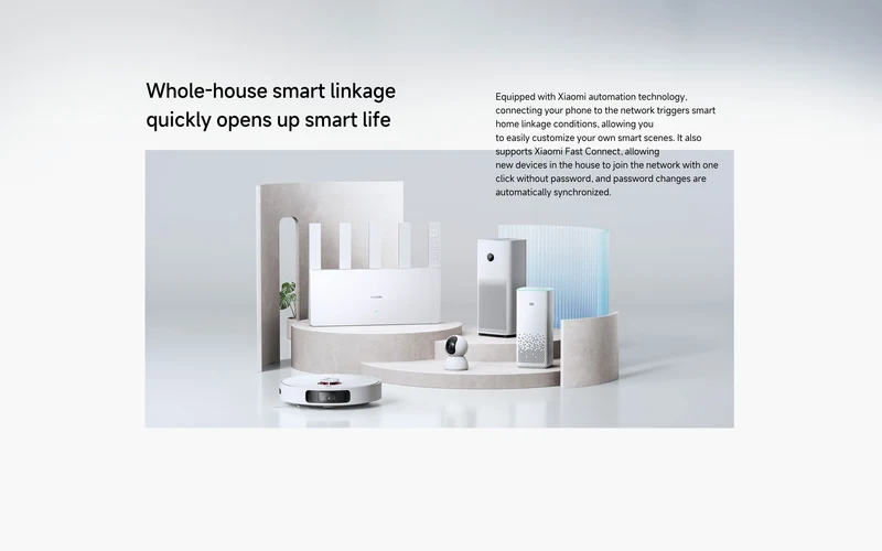 Xiaomi Router BE5000 WiFi 7 MLO 2.4GHz 5.0GHz Dual Band 2.5G Port 512MB RAM Repeater Wireless Router