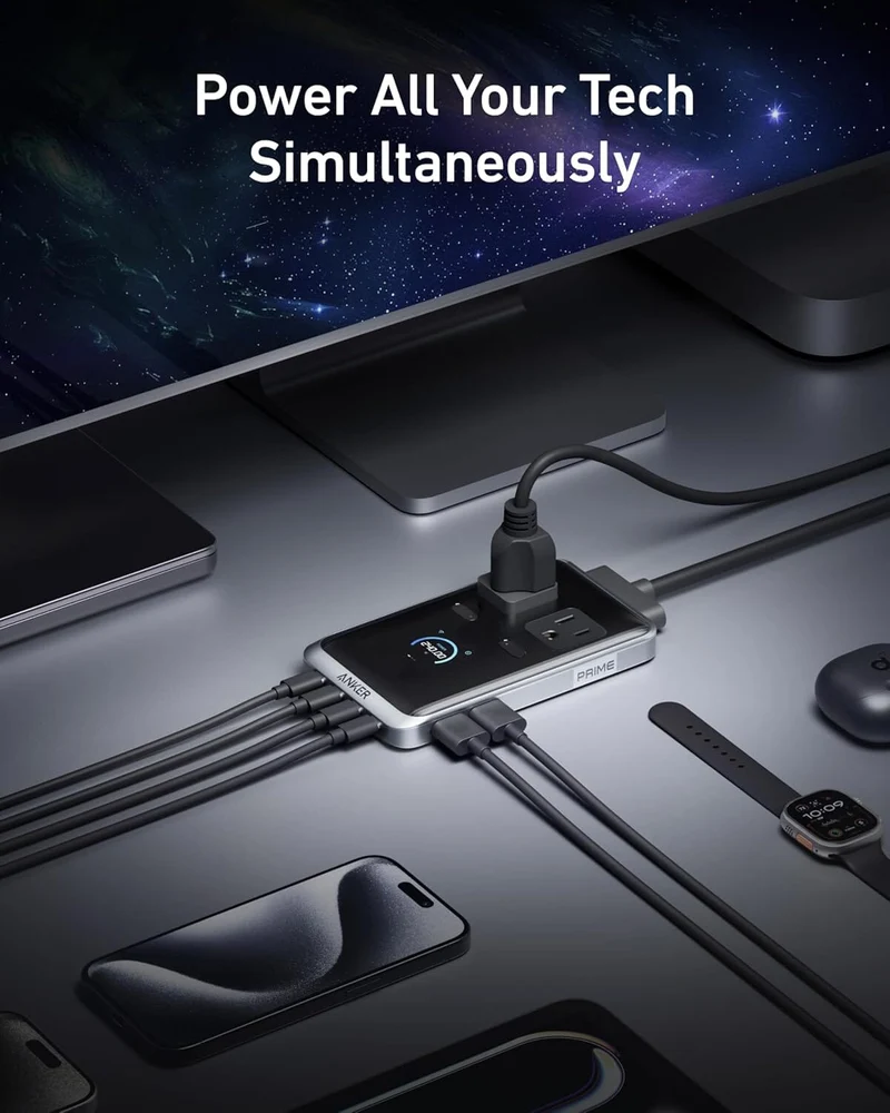 Anker Prime Charging Station 240W 8-in-1 USB-C Power Strip