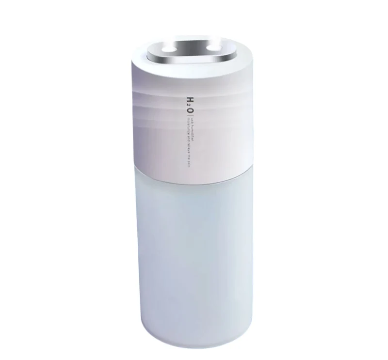 Furper Car Humidifier, Double-Port Spray, Air Purifier In The Car, Aromatherapy With Ambient Light