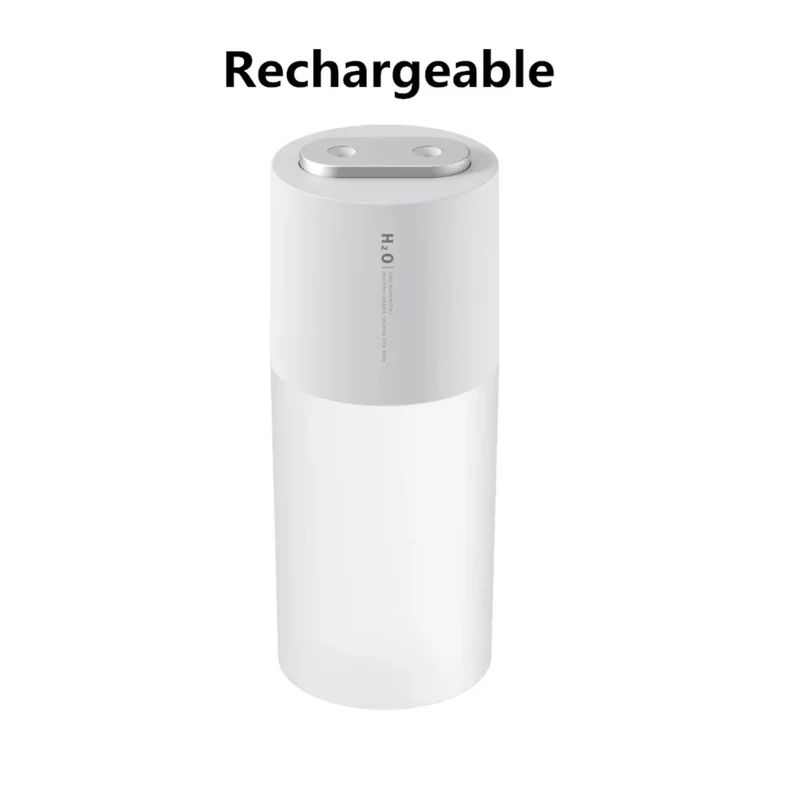 Furper Car Humidifier, Double-Port Spray, Air Purifier In The Car, Aromatherapy With Ambient Light
