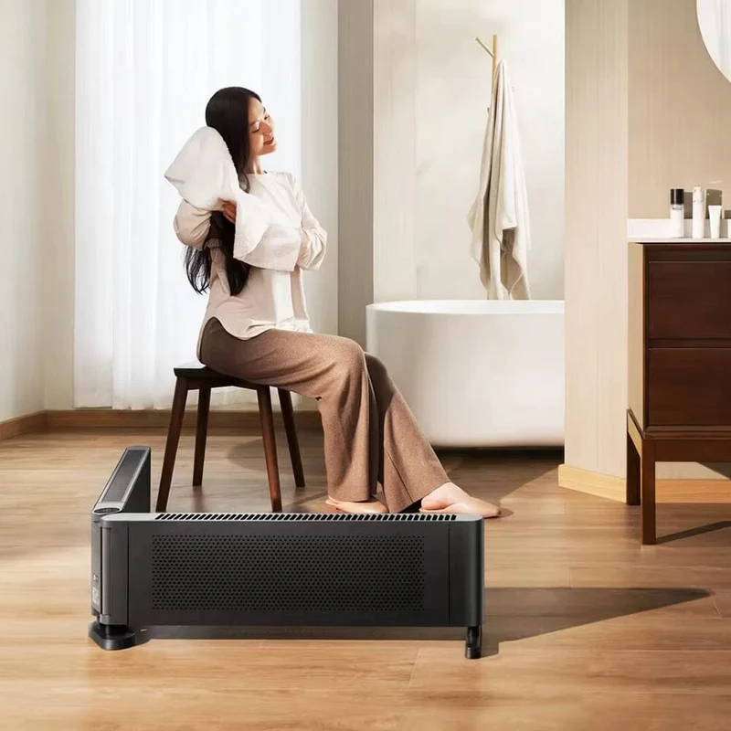 Xiaomi Mijia Graphene Baseboard Heater 2 Folding Version Living Room Bedroom Heater 2200w Fast Heating APP Wireless Control