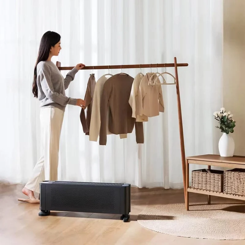 Xiaomi Mijia Graphene Baseboard Heater 2 Folding Version Living Room Bedroom Heater 2200w Fast Heating APP Wireless Control