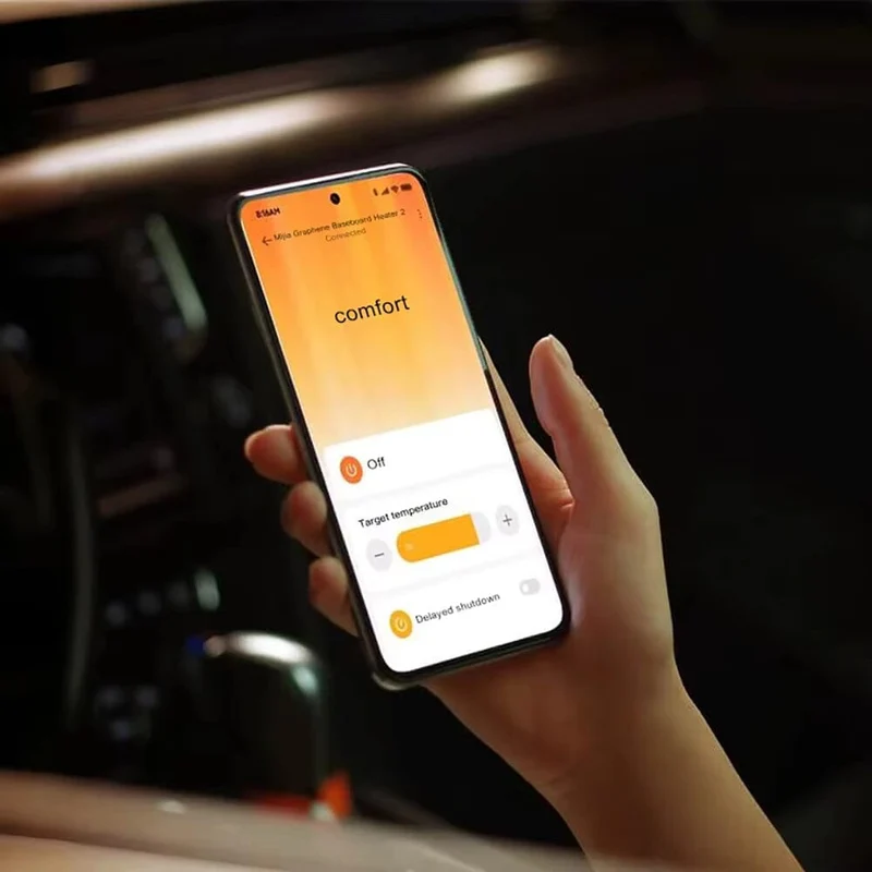 Xiaomi Mijia Graphene Baseboard Heater 2 Folding Version Living Room Bedroom Heater 2200w Fast Heating APP Wireless Control