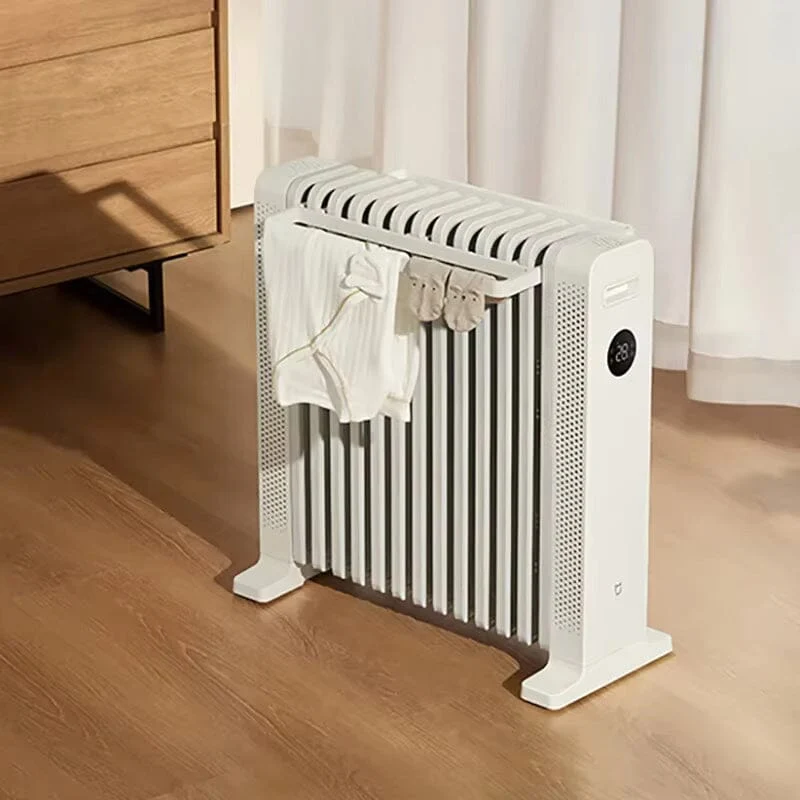 Xiaomi Mijia Graphene Oil Heater Built-in Humidification Water Box 2200W Fast Heating Clothes Drying