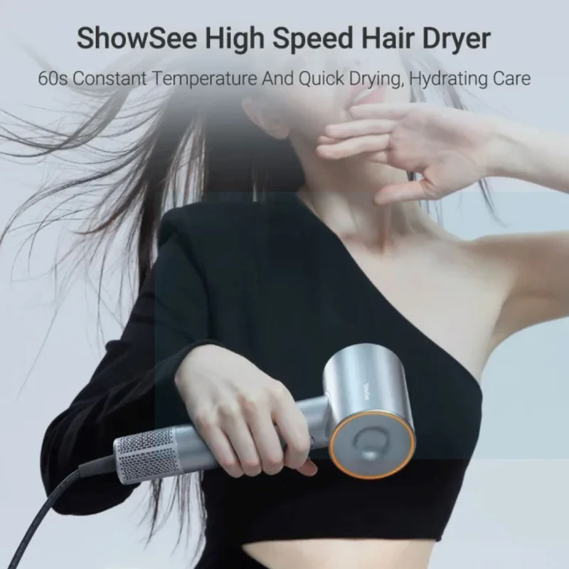 Xiaomi Showsee Hair Dryer A18 High Speed Negative Ionic Blower Hair Dryer