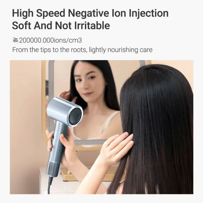 Xiaomi Showsee Hair Dryer A18 High Speed Negative Ionic Blower Hair Dryer