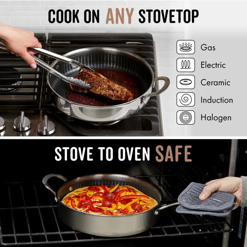 Copper Chef Titan Pan All Purpose, Non-Stick Cookware Set