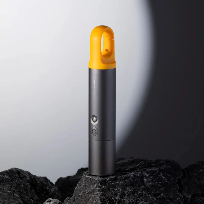Hoto Rechargeable 1000 Lumens Torch Lite with Tail Hook Tactical