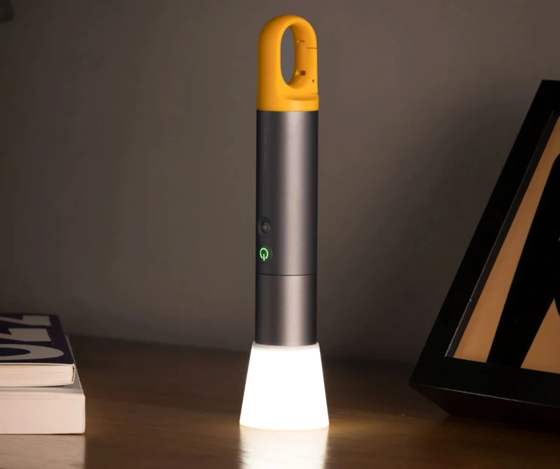 Hoto Rechargeable 1000 Lumens Torch Lite with Tail Hook Tactical