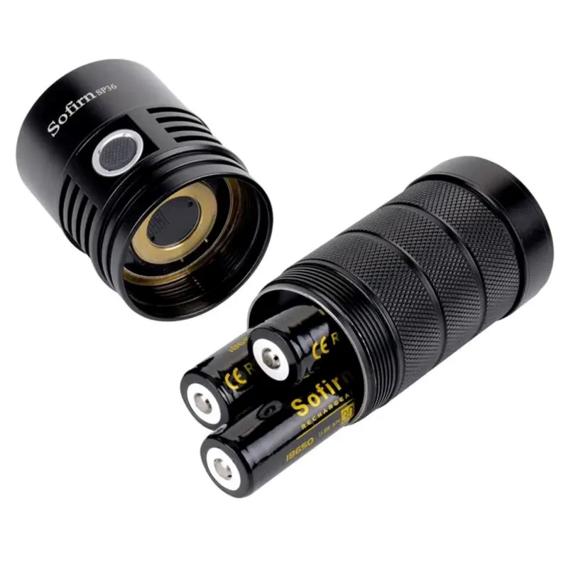 Sofirn Sp36/Sp36 Pro 6000lm/8000lm Led Tactical Flashlight Rechargeable Torch Light