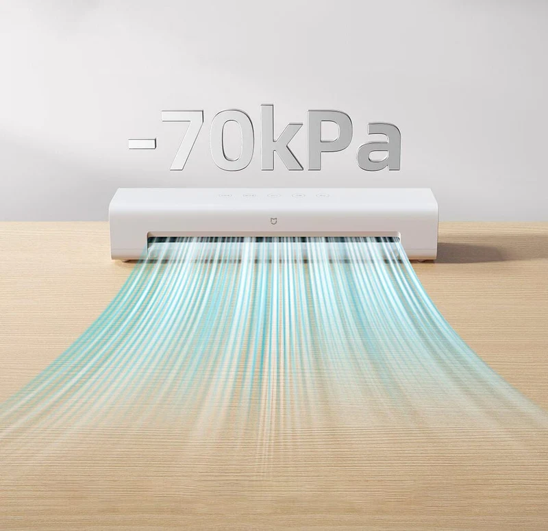 Xiaomi Mijia Vacuum Egger Machine 220v 70kpa Plastic Bag Pump Compression Kitchen Household Food Vacuum Packaging Sealing Machine