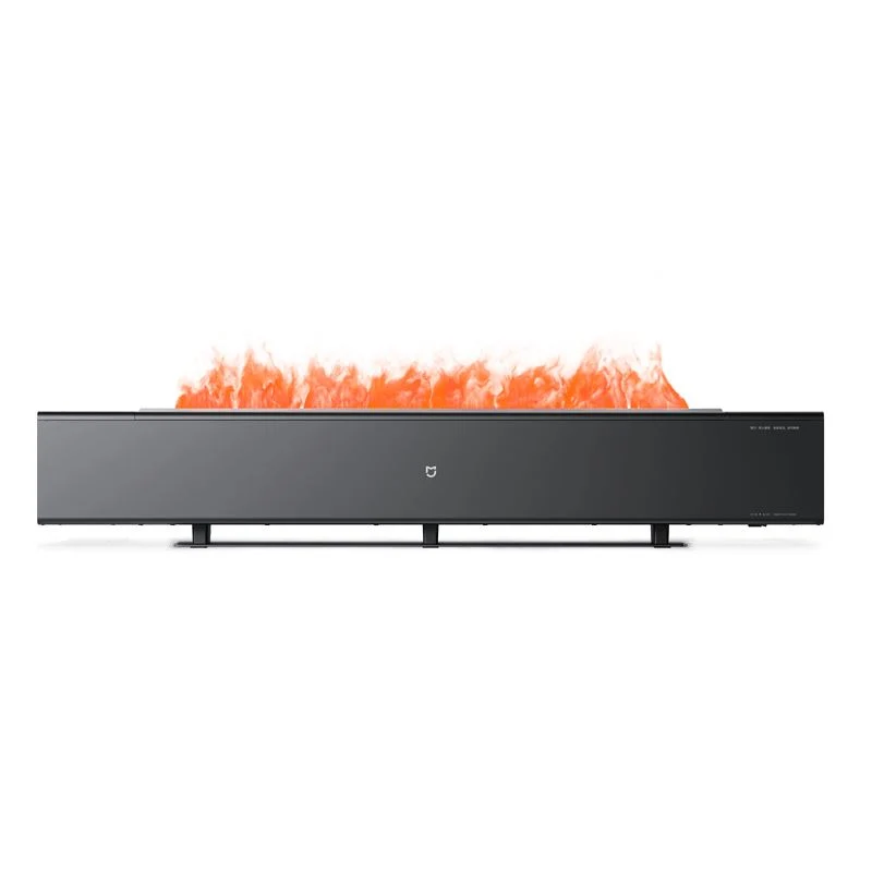 Xiaomi Mijia Graphene Baseboard Electric Heater Simulation Flame Version Fireplace Flame Design Visual Somatosensory Dual Heating