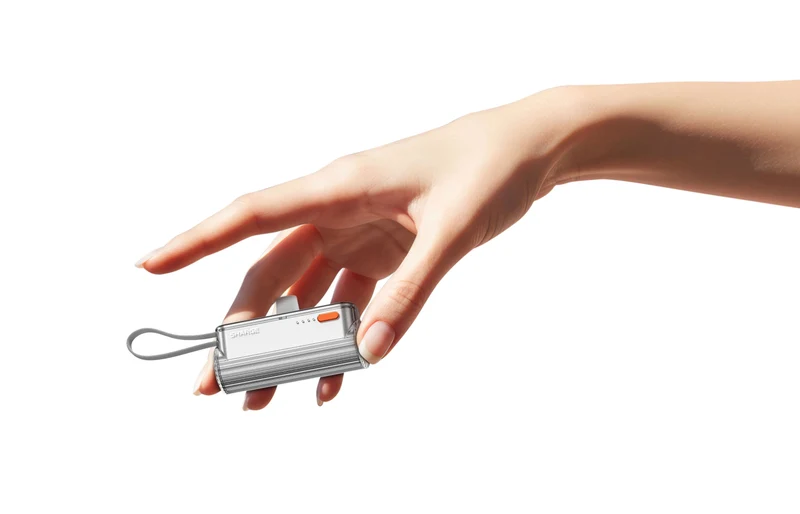 SHARGE Flow Mini 2 | 5000mAh Ultra-Light Portable Power Bank | Dual-Port Fast Charging + Capsule Design