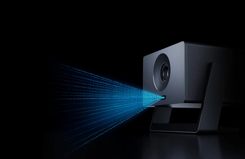 Xiaomi Laser Projector 3 With 4K Resolution, 0.47″ DMD Chip, Ultra-Clear Image Up To 120 Inches And Built-in Gimbal