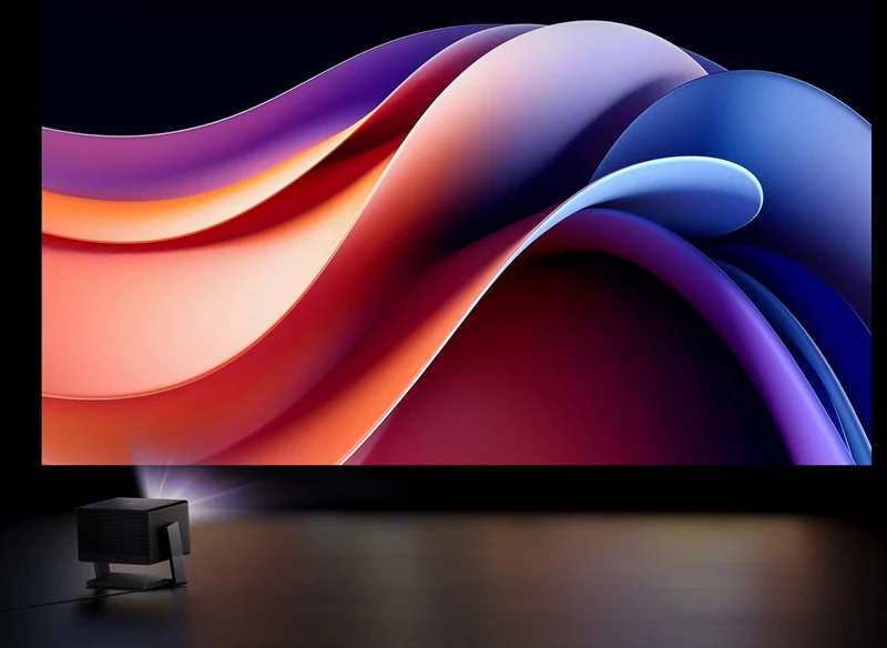 Xiaomi Laser Projector 3 With 4K Resolution, 0.47″ DMD Chip, Ultra-Clear Image Up To 120 Inches And Built-in Gimbal