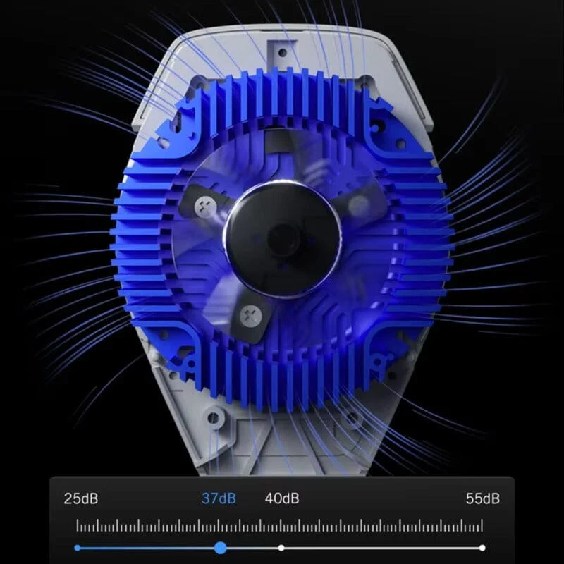 Flydigi B7 Back Clamp Cooler - Intelligent Temperature Control 2.0 Universal Cellphone Silent Cooler Fan
