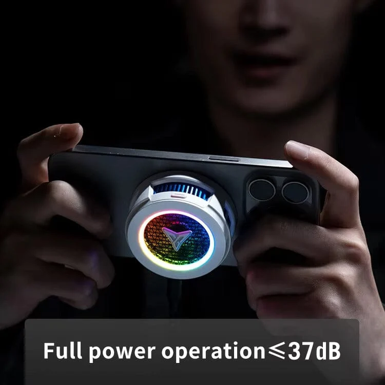 Flydigi B7X Radiator Mobile Phone Magnetic RGB Cooling Fan Overclocking Cooling (OC) MagSafe Cooling Cooling Fan Overclocking Cooling (OC) MagSafe Cooling