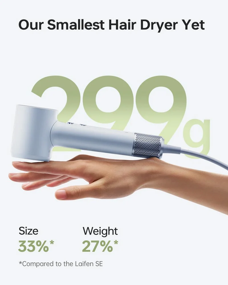 Laifen Mini Negative Ions High Speed Hair Dryer