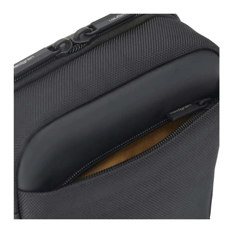 Hedgren APP Men''s Vertical Crossover 7" Tablet Pouch with RFID - Black